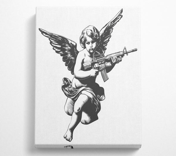  A Canvas Print of Army Angel Canvas Print