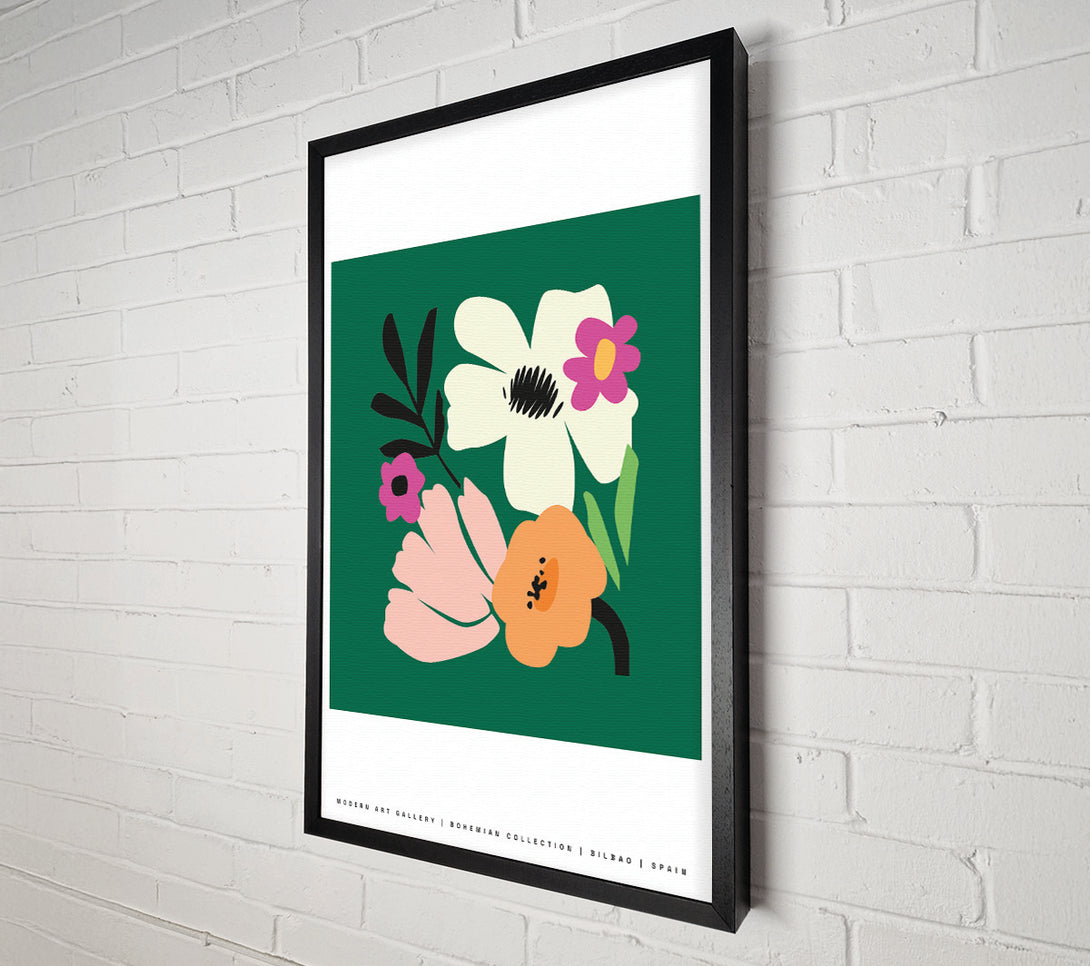  A Canvas Print of Art Gallery Bohemian Collection Bilbao Spain Canvas Wall Art