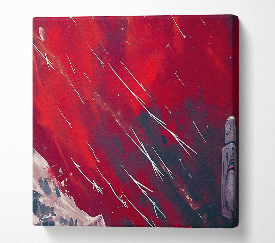  A Canvas Print of Astronaught In Space Canvas Wall Art