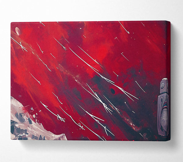 A Canvas Print of Astronaught In Space Canvas Wall Art