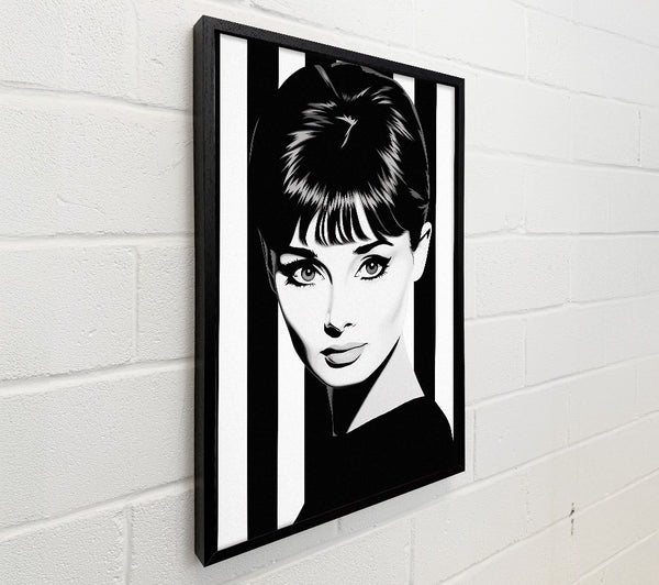 Audrey Hepburn Stripes