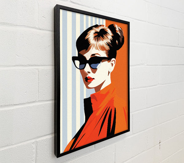 Audrey Hepburn Sunglasses Retro Vintage Fashion