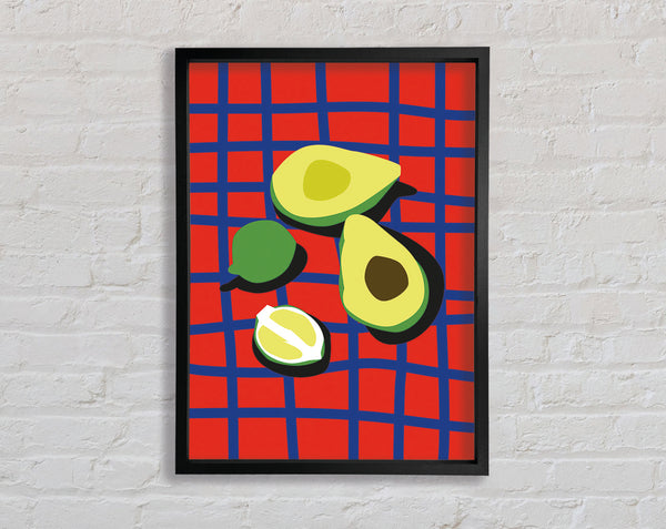 Avacado Bohemian Framed Print