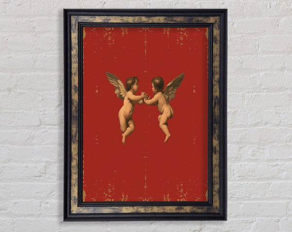 Baby Angels Framed Print