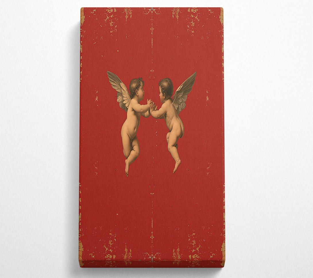 A Canvas Print of Baby Angels Canvas Wall Art