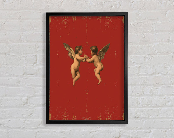 Baby Angels Framed Print