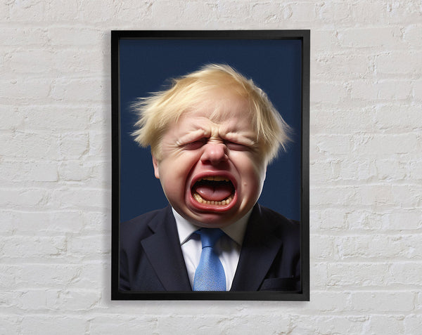 Baby Borris Framed Print