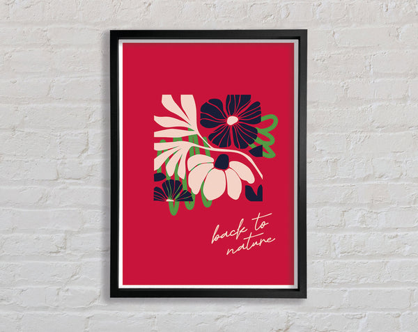 Back To Nature Framed Print
