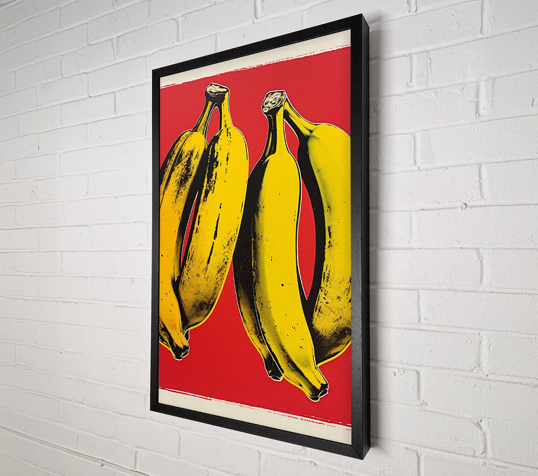  A Canvas Print of Banana Banksy Canvas Print