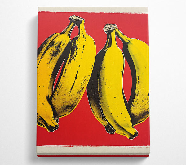  A Canvas Print of Banana Banksy Canvas Print