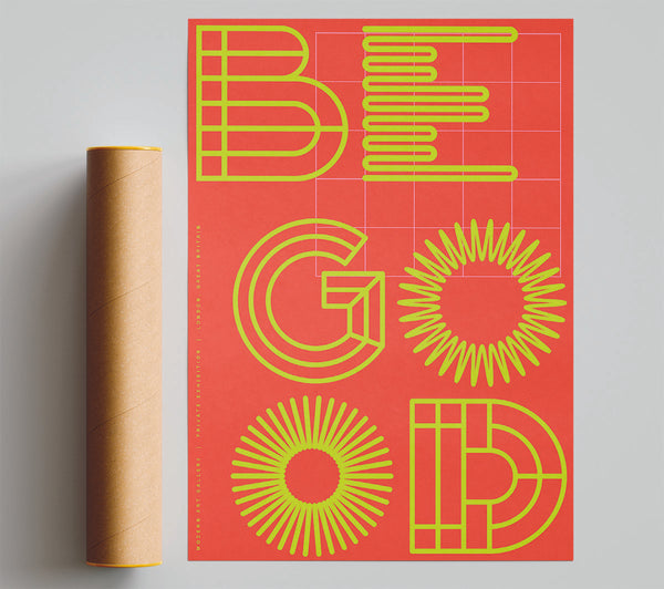 Be Good Sunshine Print