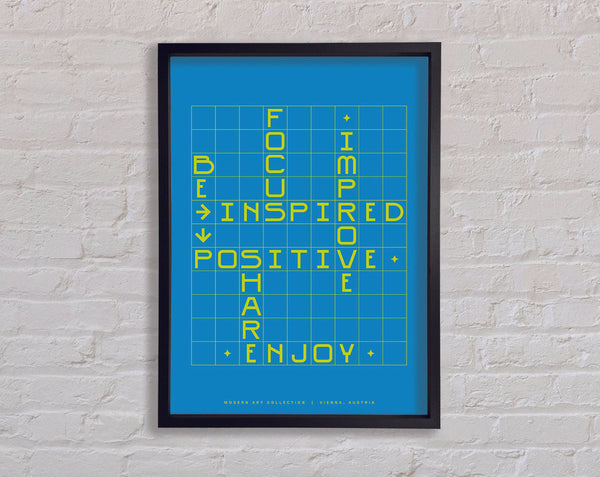Be Inspired Framed Print