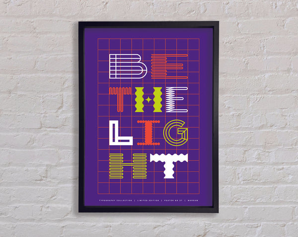 Be The Light Framed Print