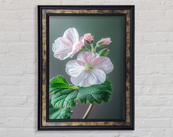 Beautiful Small Flowers Framed Print