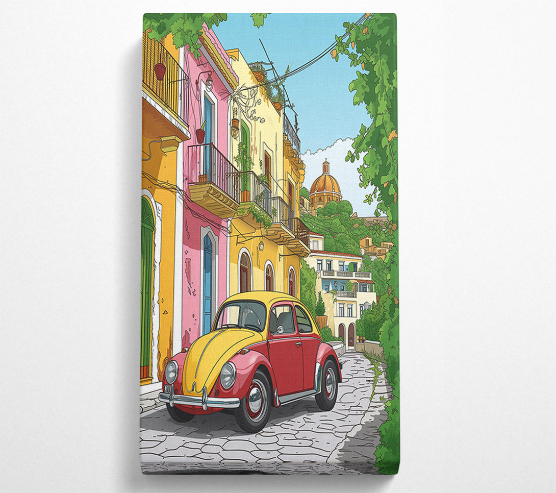  A Canvas Print of Beetle In Paradise Canvas Print
