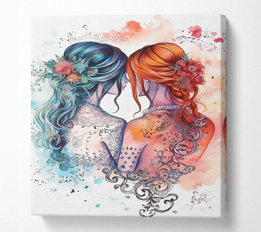  A Canvas Print of Best Friend Dream Canvas Art