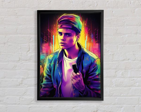 Bieber Fever Framed Print