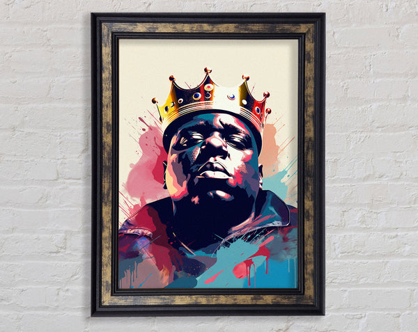 Biggie King Framed Print