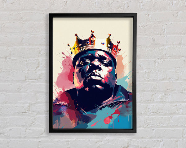Biggie King Framed Print