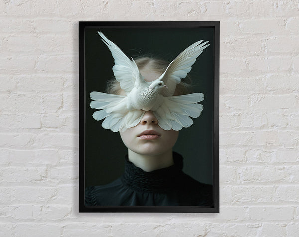 Birdface Framed Print