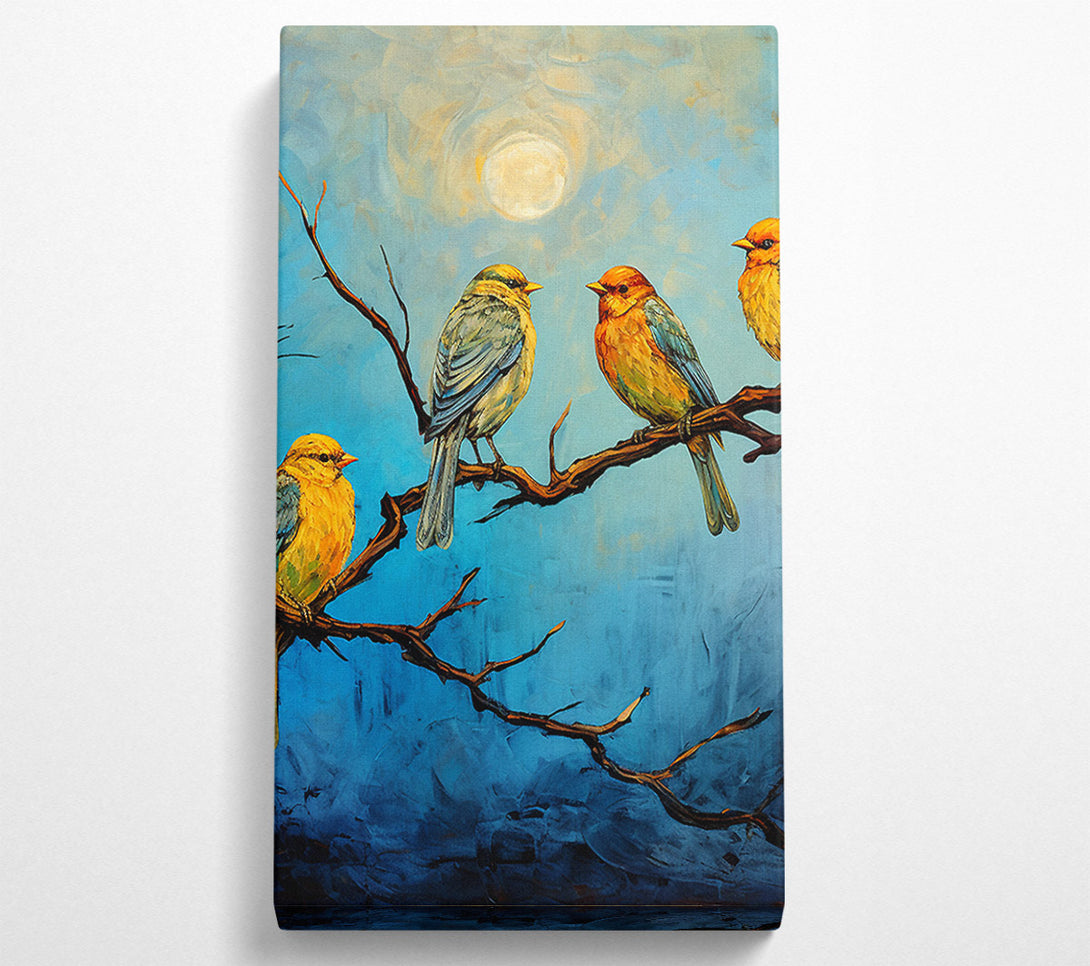  A Canvas Print of Birds Under The Sun Canvas Wall Art