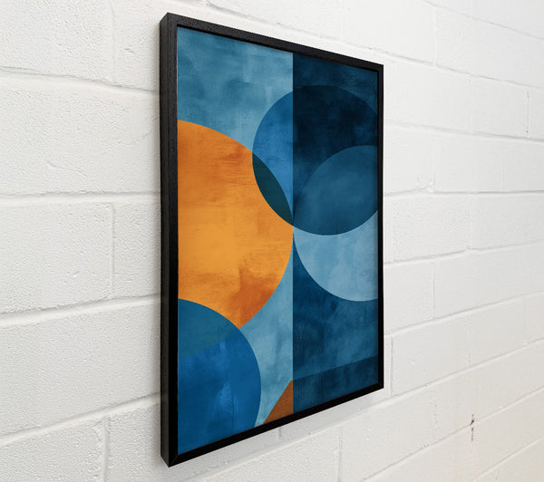 Blue And Orange Circles