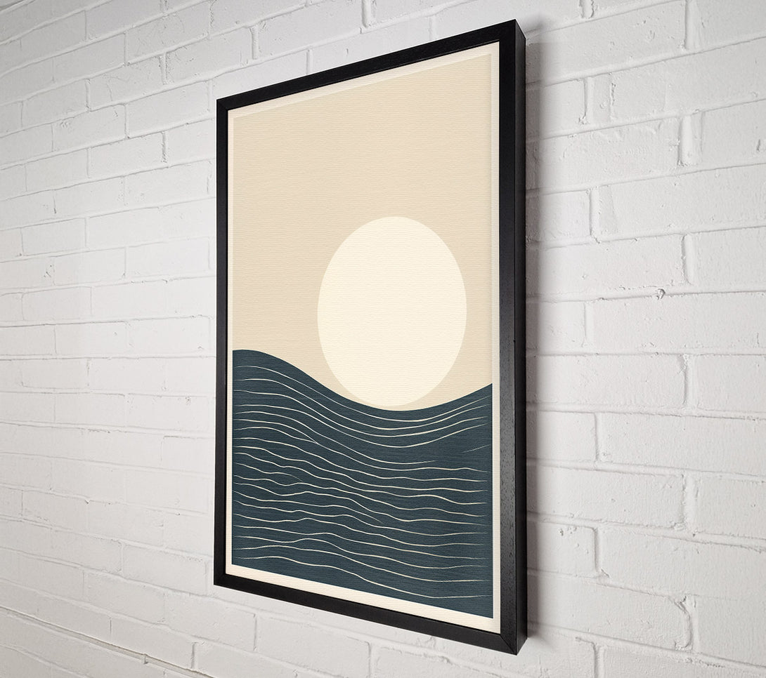  A Canvas Print of Bohemian Sunset Sea Canvas Print