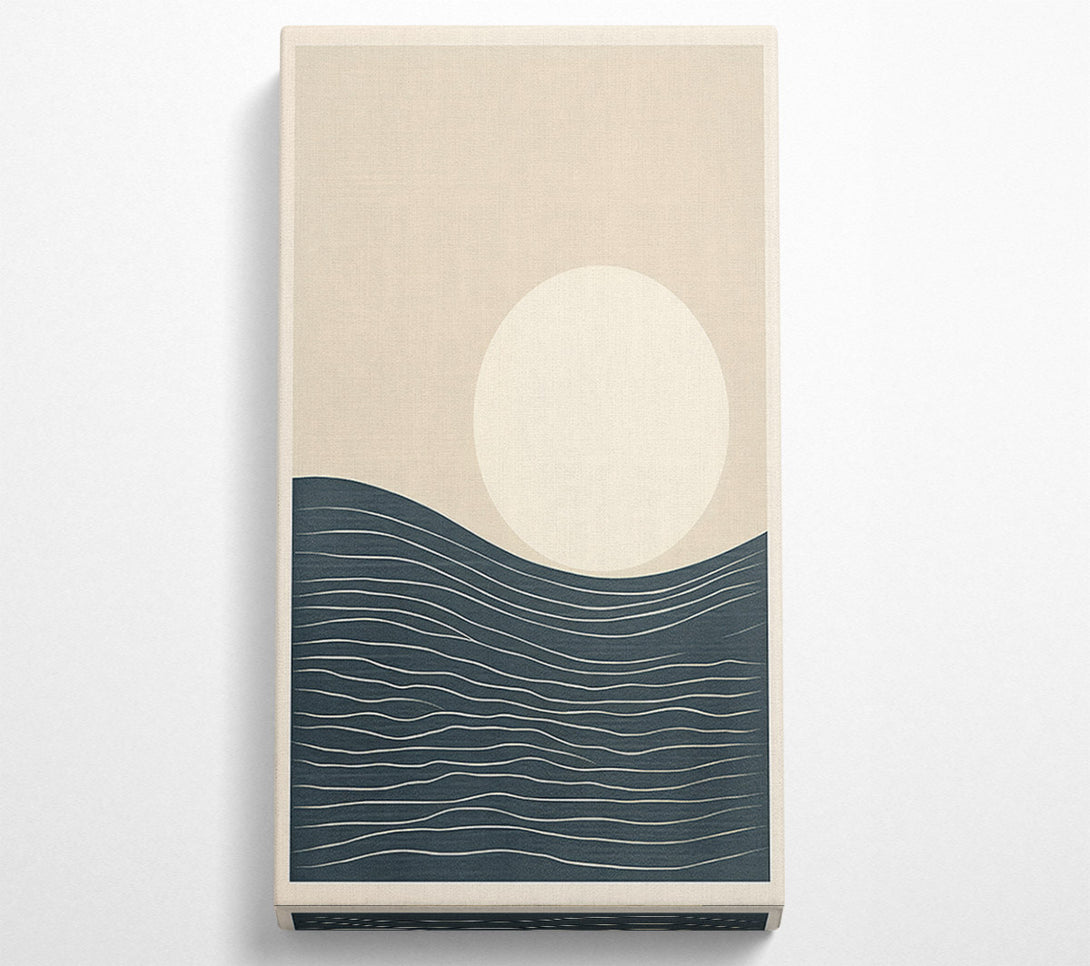 A Canvas Print of Bohemian Sunset Sea Canvas Print