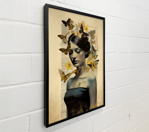 Butterfly Woman Text