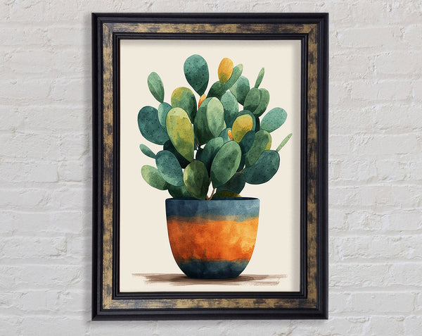 Cactus Love Framed Print
