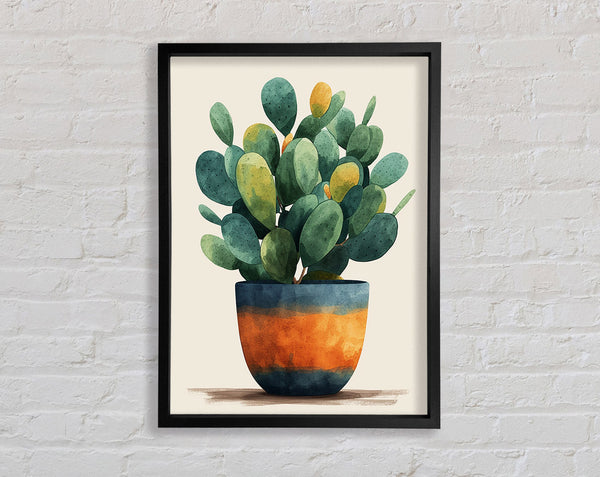 Cactus Love Framed Print