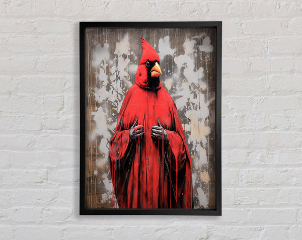 Cardinal Human Hybrid Framed Print