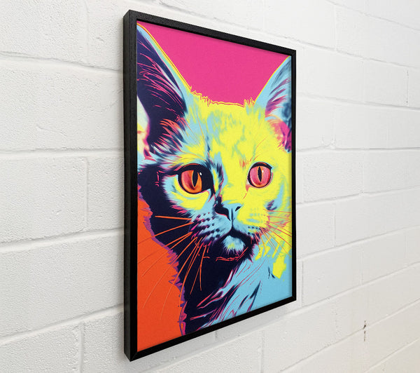 Cat Pop Art