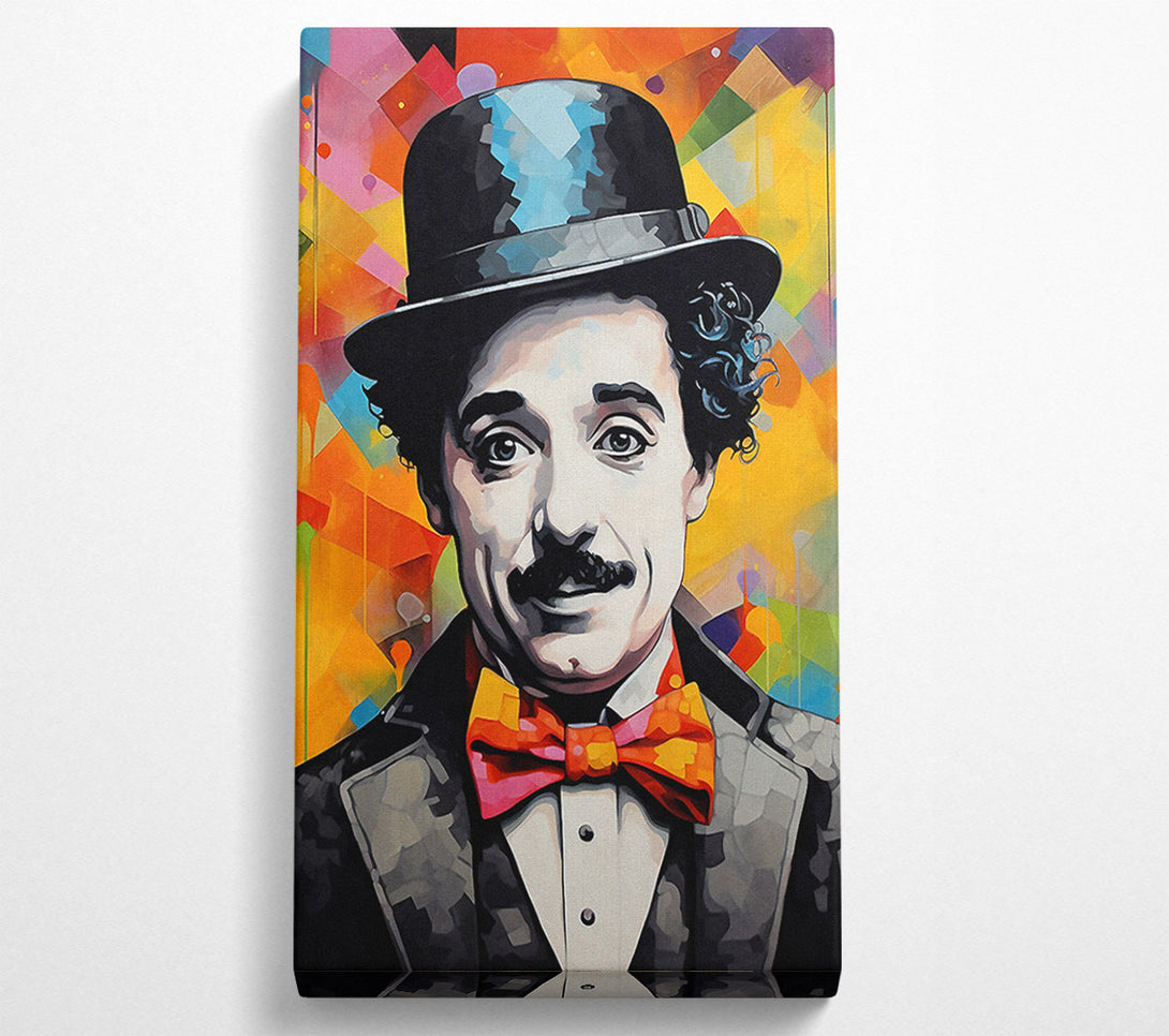  A Canvas Print of Charlie Chaplin Art Canvas Print