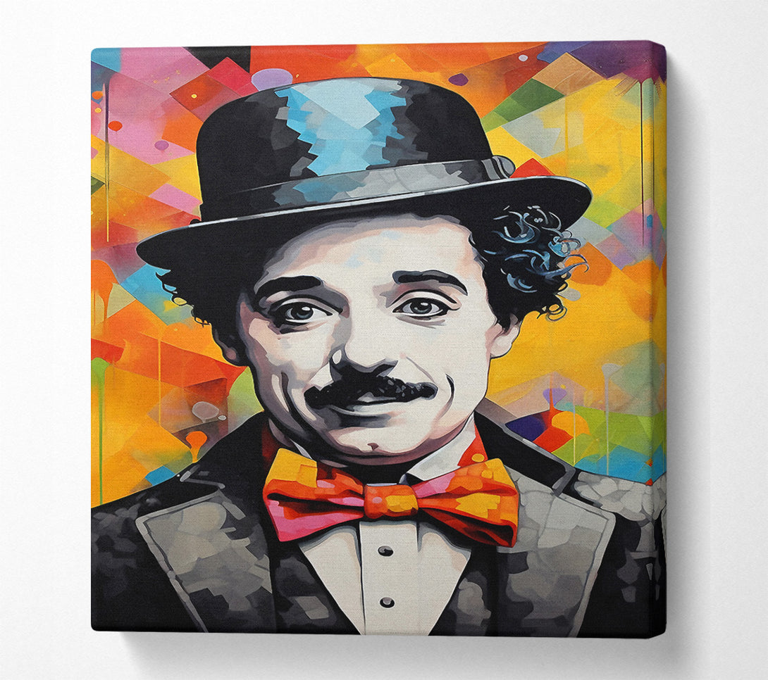  A Canvas Print of Charlie Chaplin Art Canvas Print