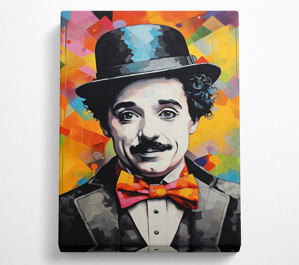  A Canvas Print of Charlie Chaplin Art Canvas Print