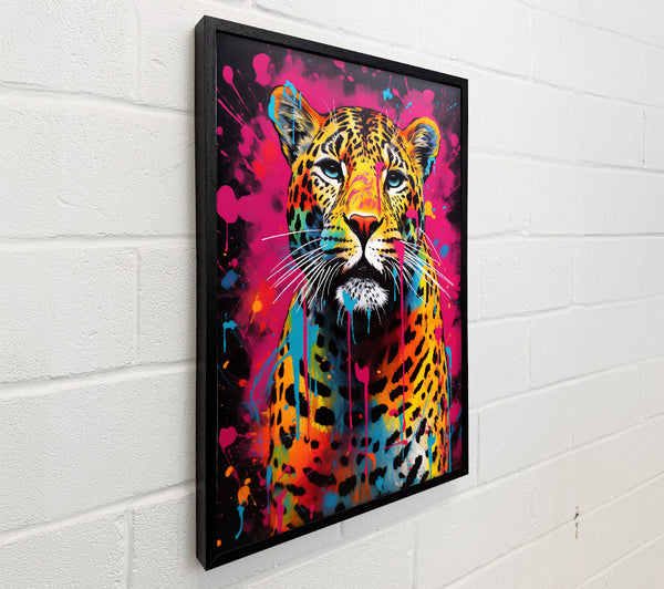 Cheetah Paint Splash