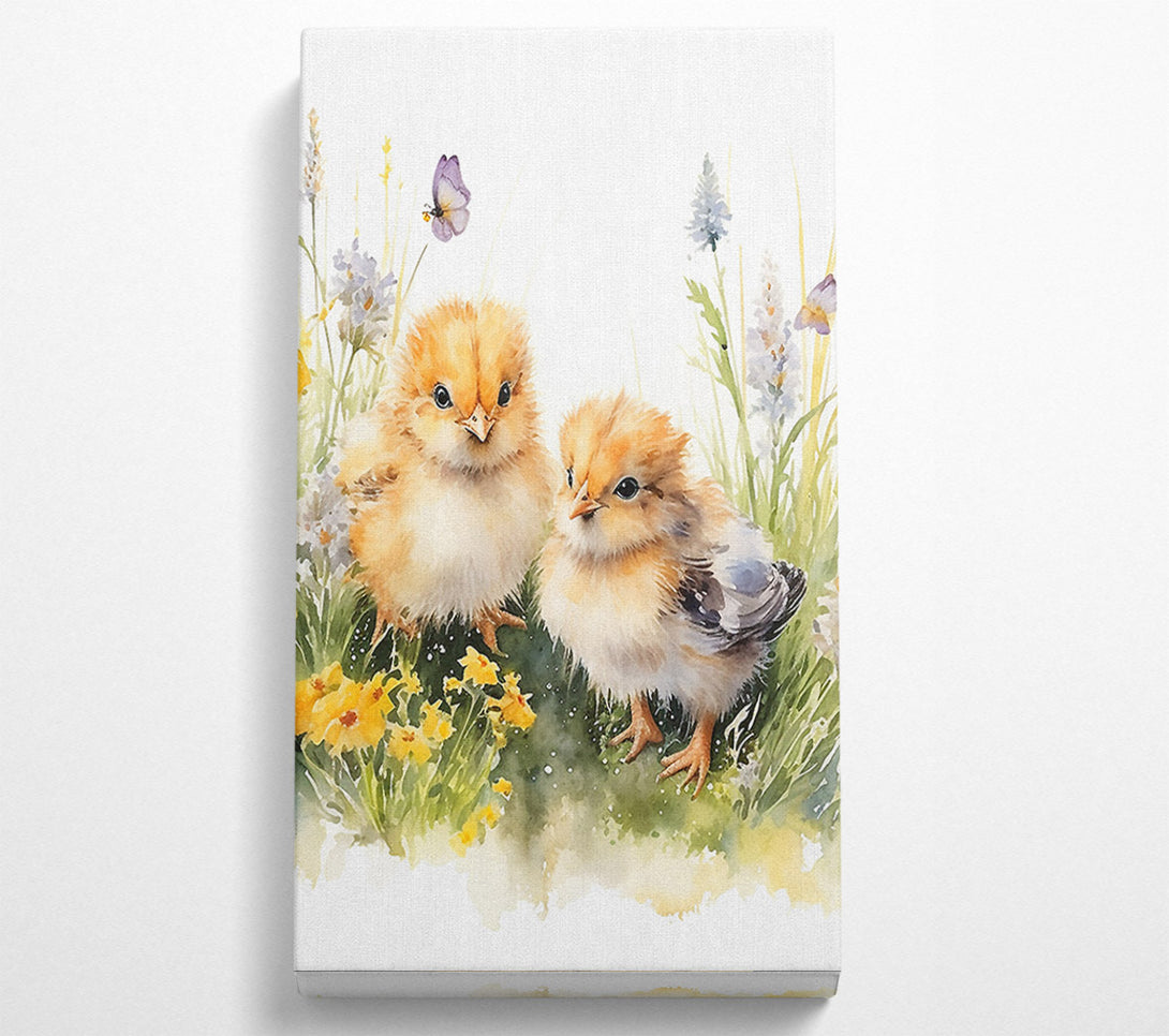  A Canvas Print of Chicks In The Geass Watercolour Canvas Art