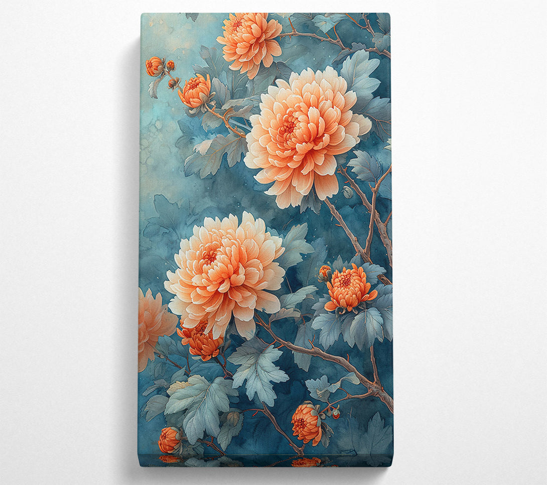  A Canvas Print of Chinese Chrysanthe Canvas Wall Art