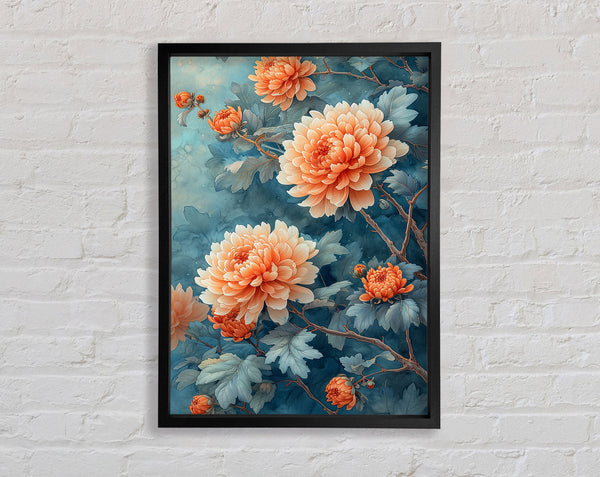 Chinese Chrysanthe Framed Print