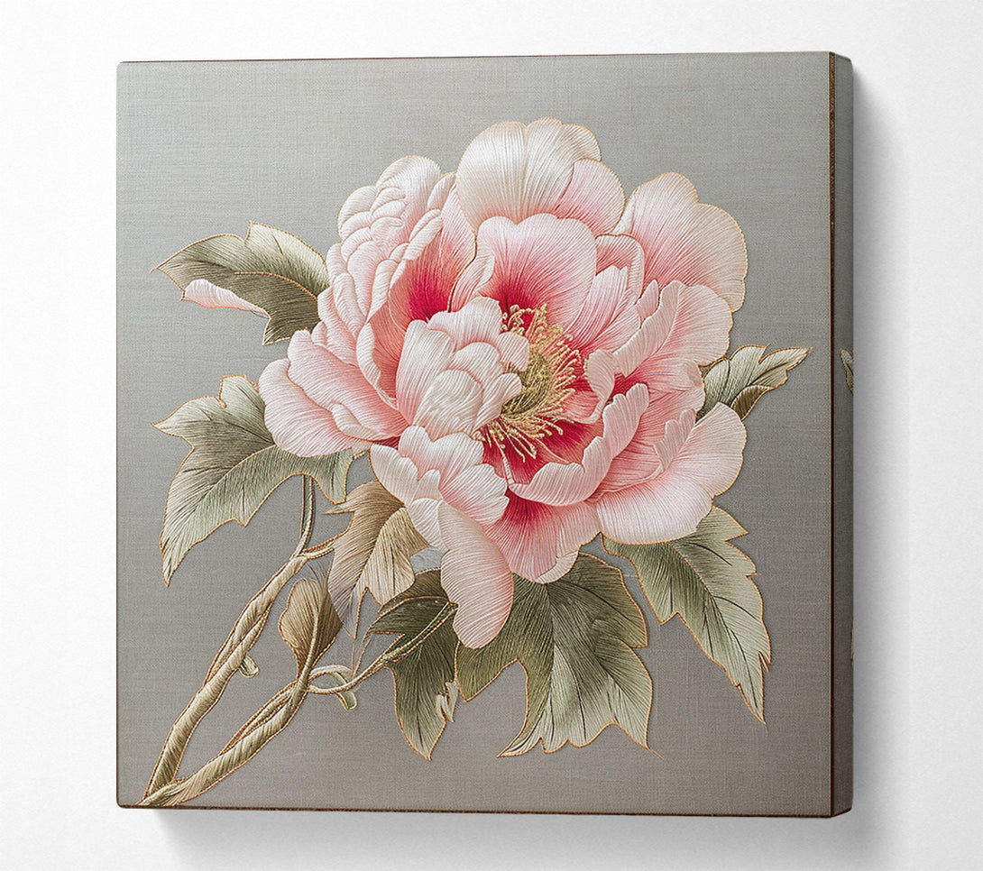  A Canvas Print of Chinese Flower Canvas Wall Art