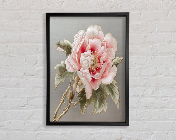 Chinese Flower Framed Print