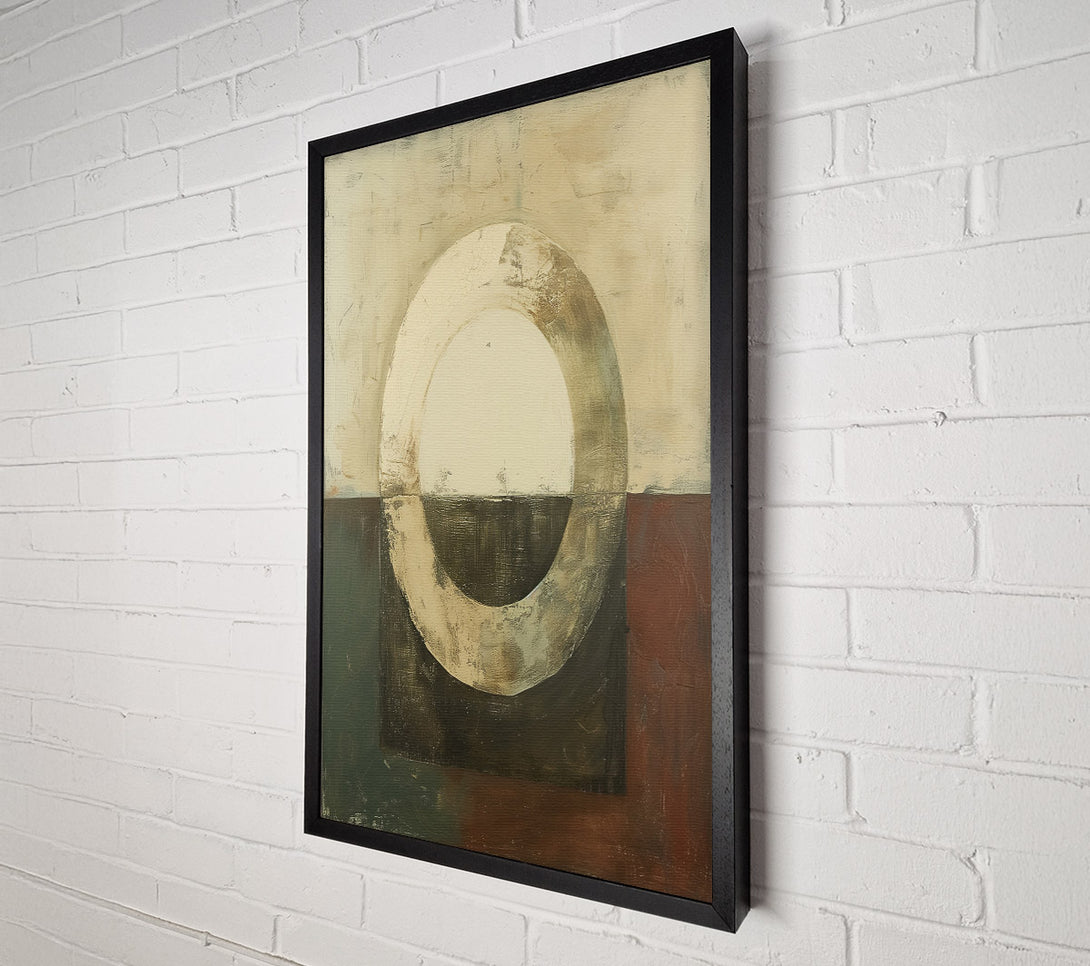  A Canvas Print of Circle Ring Modern Canvas Print
