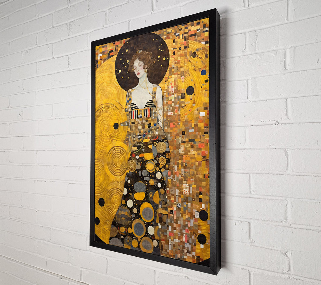  A Canvas Print of Circles And Square Gustav Canvas Art