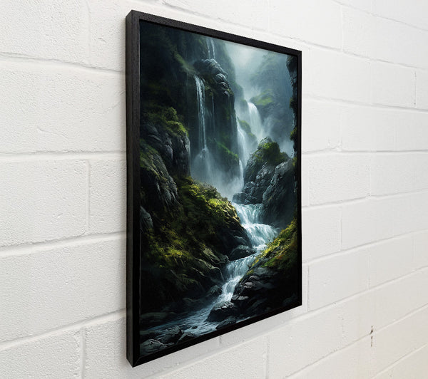 Cliffs And Waterfalls