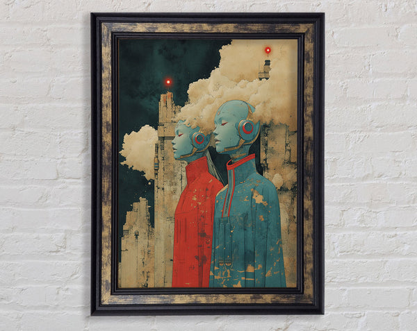 Cloud Minds Framed Print