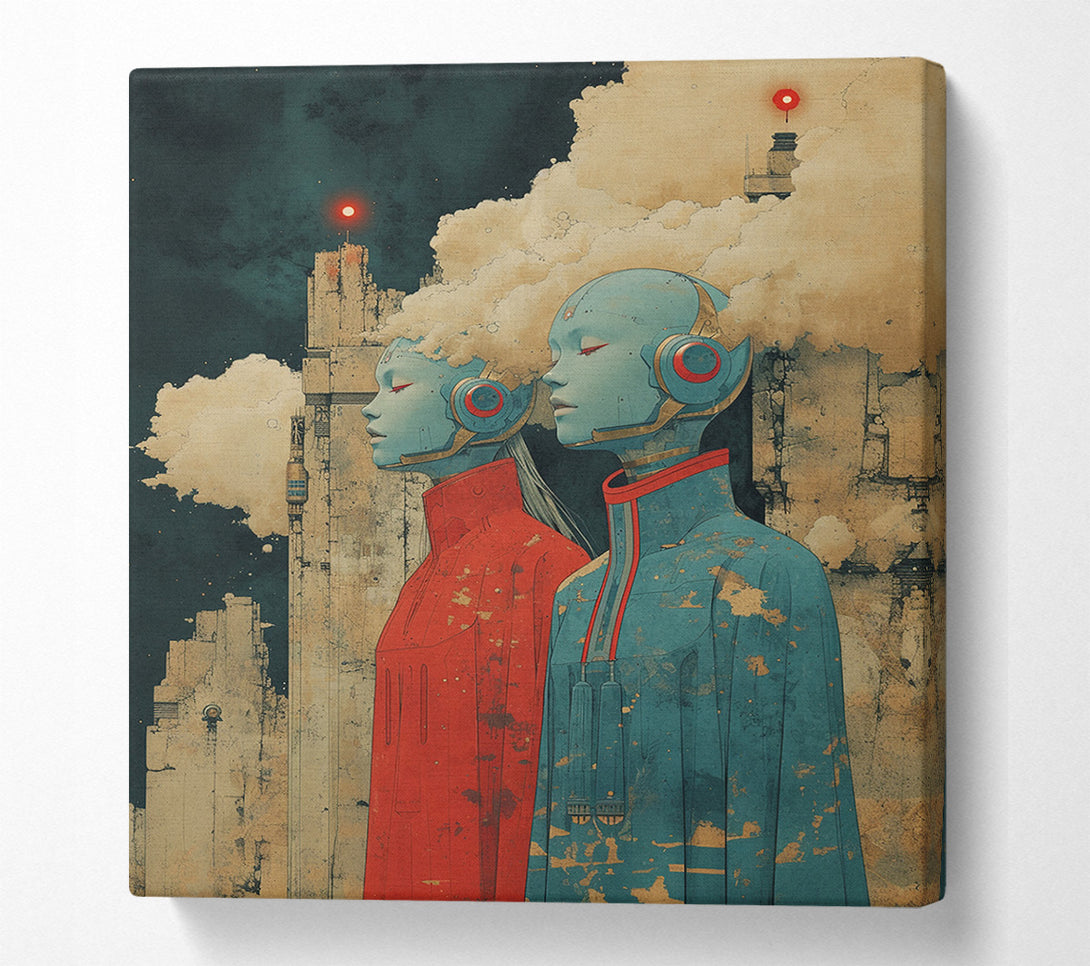  A Canvas Print of Cloud Minds Canvas Art