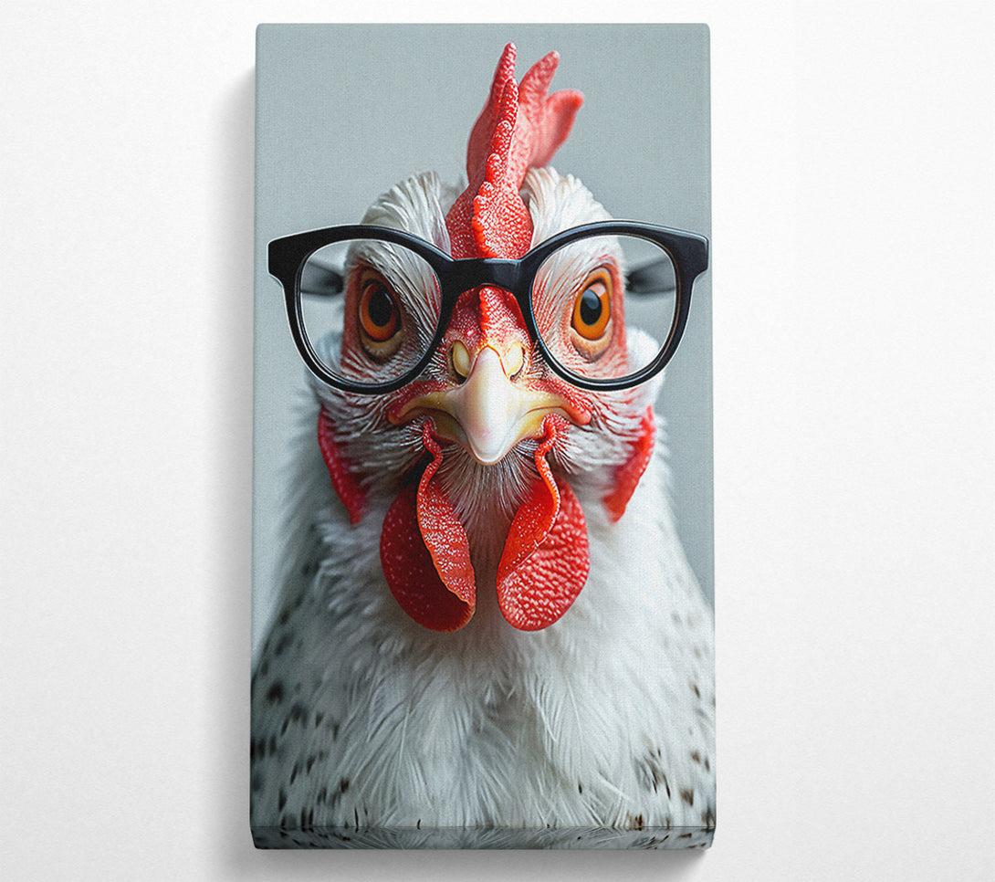  A Canvas Print of Cockerall Glasses Canvas Wall Art