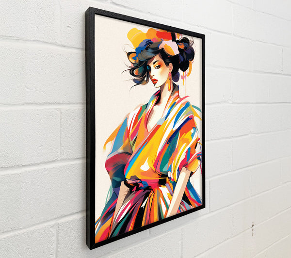 Colour Dress Vintage Fashion