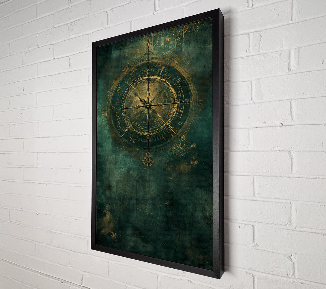  A Canvas Print of Compass Magic Canvas Print